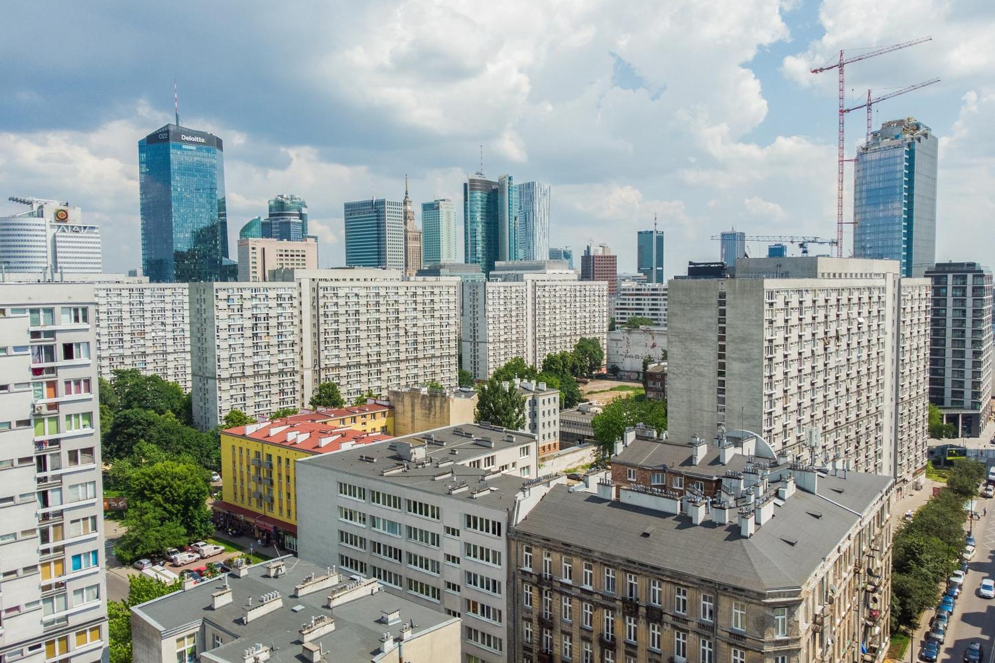 Unitapartament Short Rent Apartment In Warsaw By Metro Station Rondo Onz Apart With 3Bedrooms 22 외부 사진
